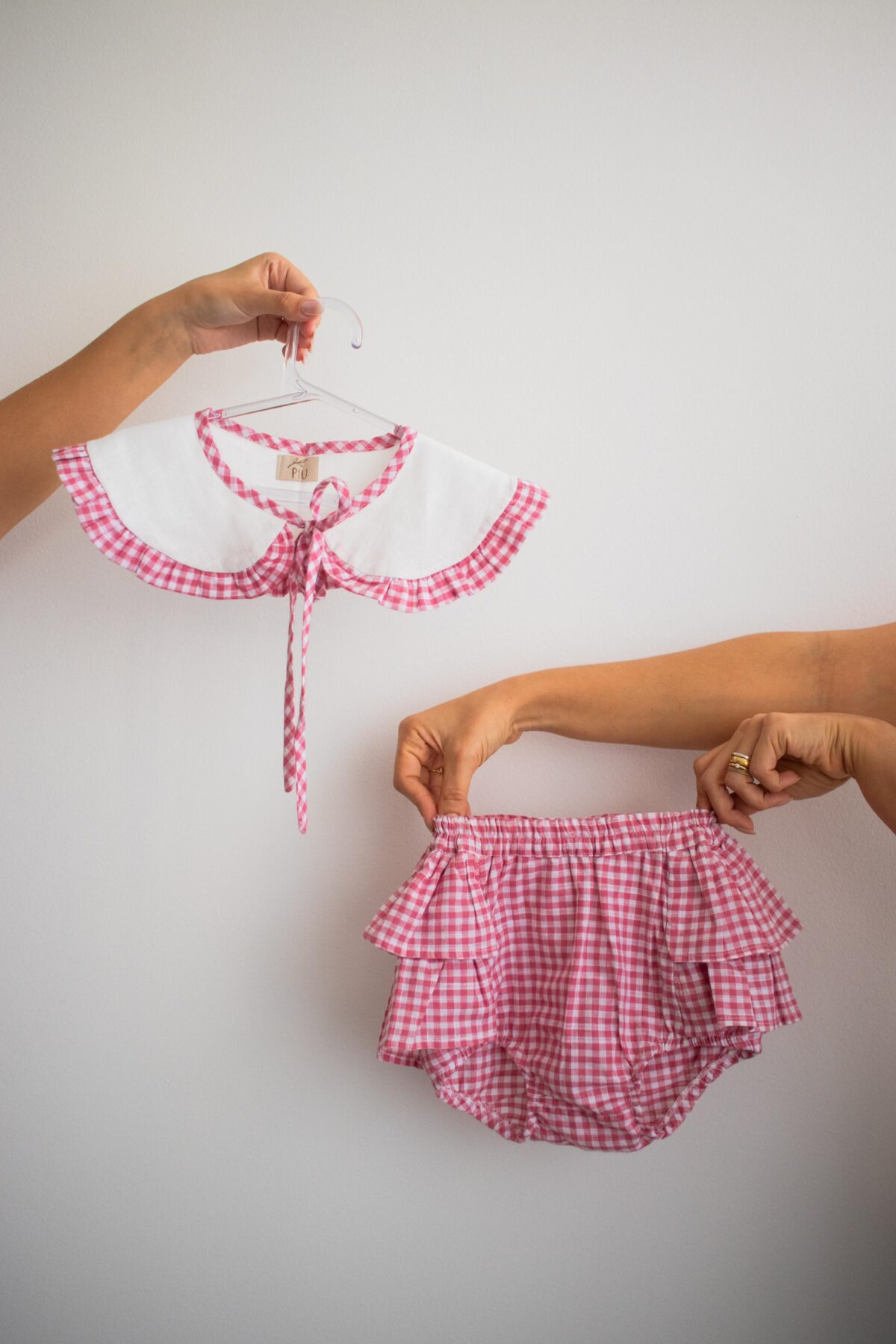 Conjunto gola e calcinha Maria Antônia